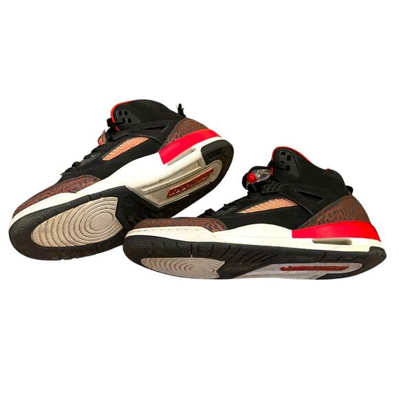 11 Nike Jordan Spizike GS Black University Red 316371-060 High Top Sneakers main image 4